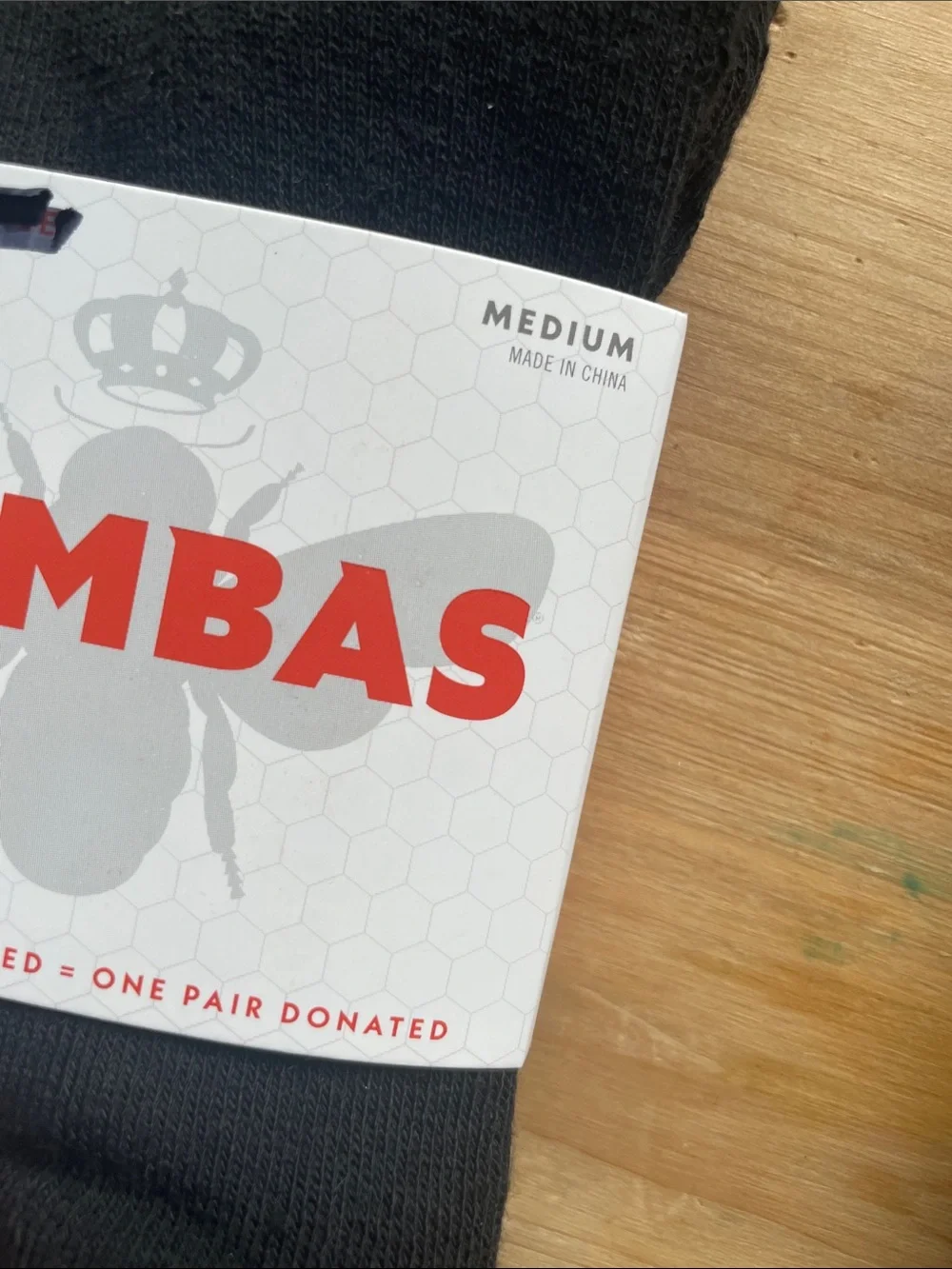 Bombas Men's Black Athletic Socks - Multipack (5 Pairs) NWT